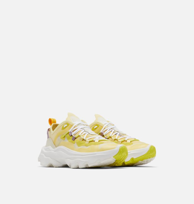 Thumbnail: Sneaker Kinetic Breakthru Tech Lace da donna, Color: Tranquil Yellow, Chalk, image 2