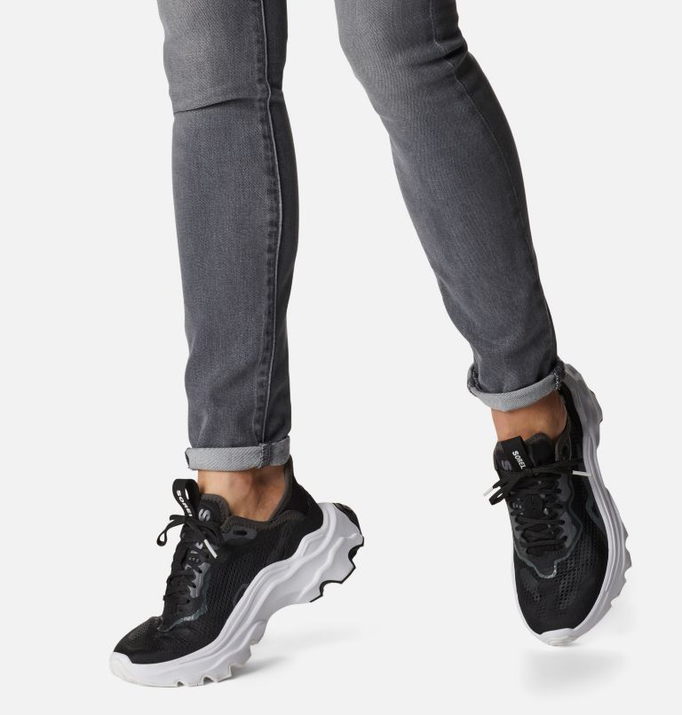 Thumbnail: Women's Kinetic Breakthru Day Lace Sneaker, Color: Black, White, image 8