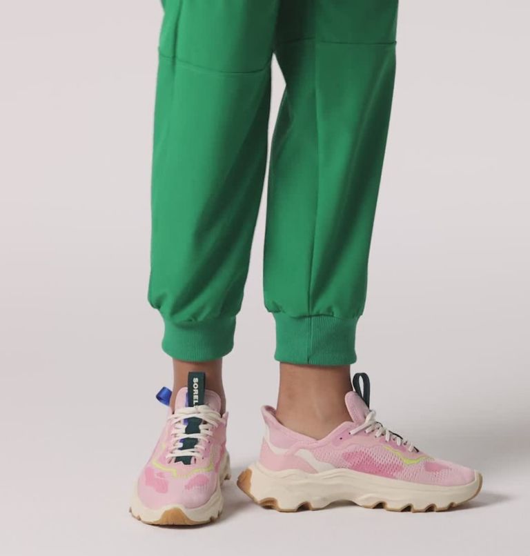 Women's Kinetic Breakthru Day Lace Sneaker, Color: Vintage Pink, Bleached Ceramic