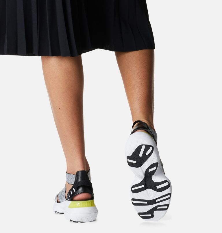 Women's Explorer Blitz Multistrap Sandal, Color: Black, White, image 8