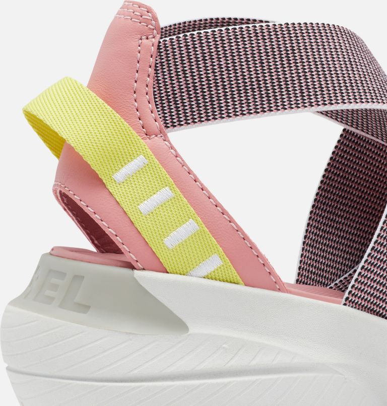 Women's Explorer Blitz Multistrap Sandal, Color: Eraser Pink, Moonstone, image 7