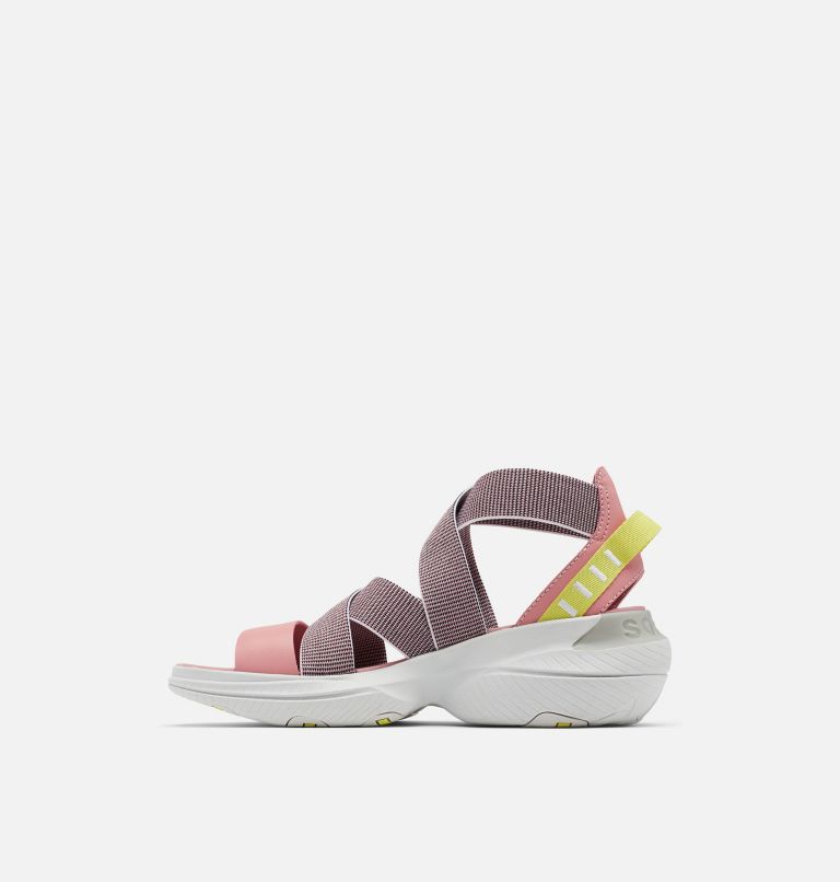 Women's Explorer Blitz Multistrap Sandal, Color: Eraser Pink, Moonstone, image 4