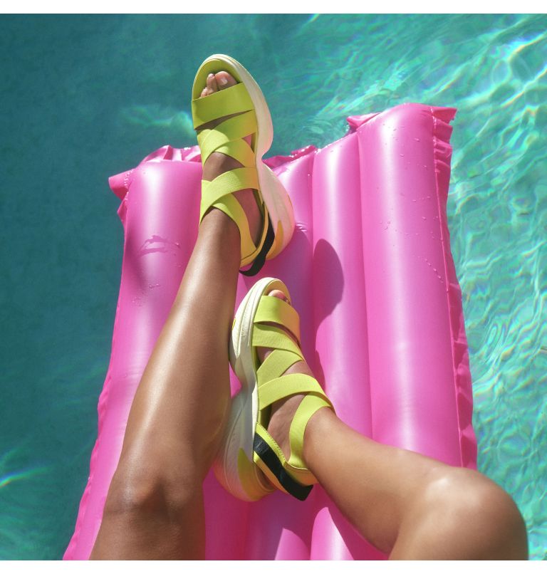 Thumbnail: Chaussure de sport-sandale à brides multiples Explorer Blitz pour les femmes, Color: Bolt, Bolt Hint, image 11
