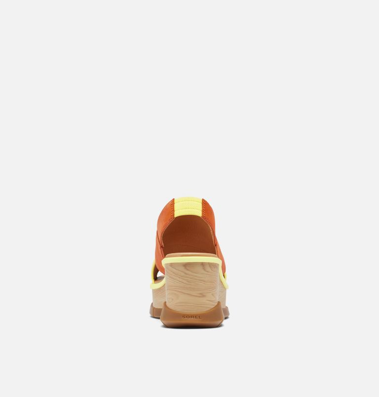 Thumbnail: Sandale plate compensée à bride arrière Joanie III pour femme, Color: Desert Sun, Tranquil Yellow, image 3