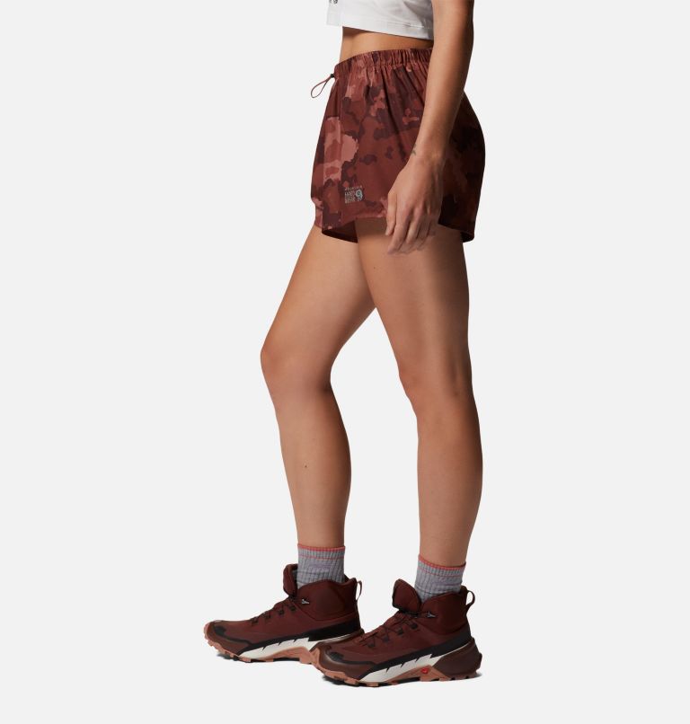 Women's Shade Lite Short, Color: Clay Earth Pines Camo, image 3