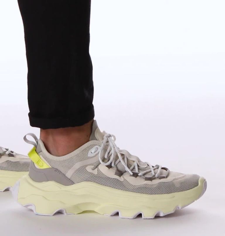 Thumbnail: Men's Kinetic Breakthru Tech Lace Sneaker, Color: Chalk, Chrome Grey, image 2