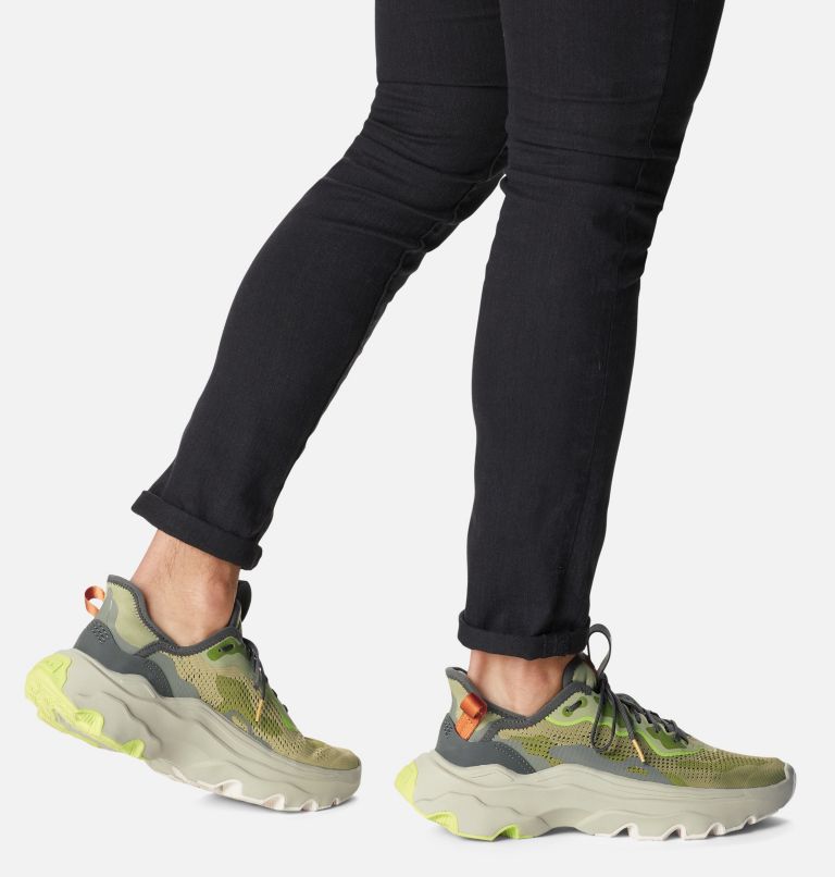 Thumbnail: Men's Kinetic Breakthru Day Lace Sneaker, Color: Olive Shade, Desert Sun, image 8