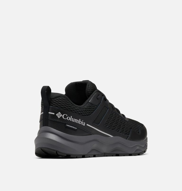 Men's Plateau Waterproof Shoe - Wide, Color: Black, Steam, image 9