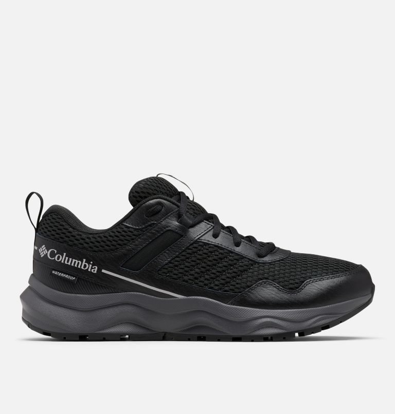 Men's Plateau Waterproof Shoe - Wide, Color: Black, Steam, image 1