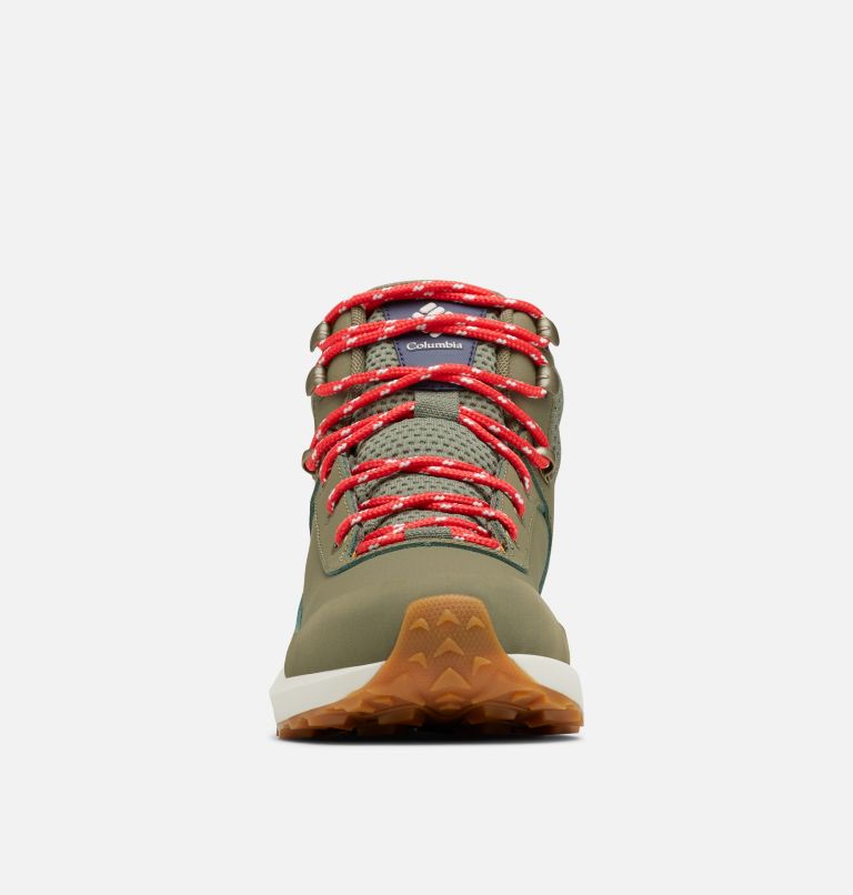 Women's Trailstorm Peak Mid Shoe, Color: Stone Green, Nocturnal, image 7