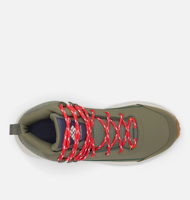 Women's Trailstorm Peak Mid Shoe, Color: Stone Green, Nocturnal, image 3