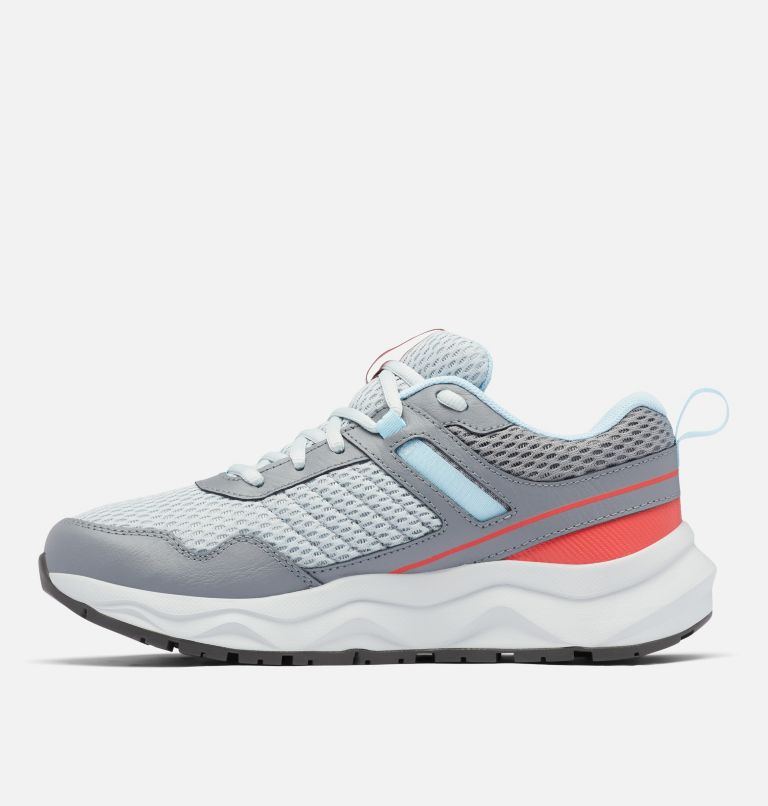 Chaussure imperméable Plateau Femme - Large, Color: Cirrus Grey, Red Hibiscus, image 5