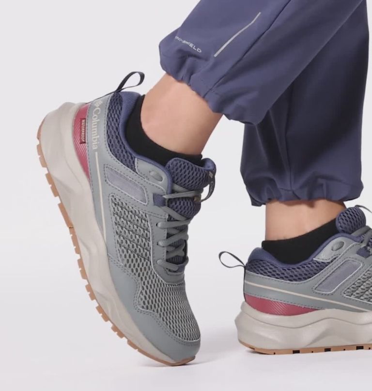 Women's Plateau Waterproof Shoe, Color: Sedona Sage, Beetroot