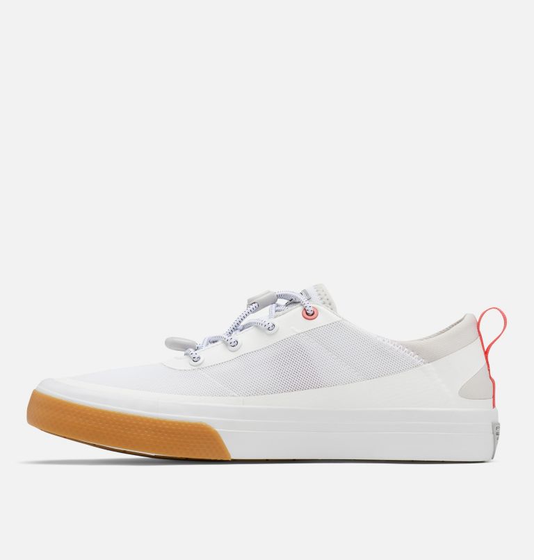Women's PFG Bonehead Shoe, Color: White, Collegiate Navy, image 5