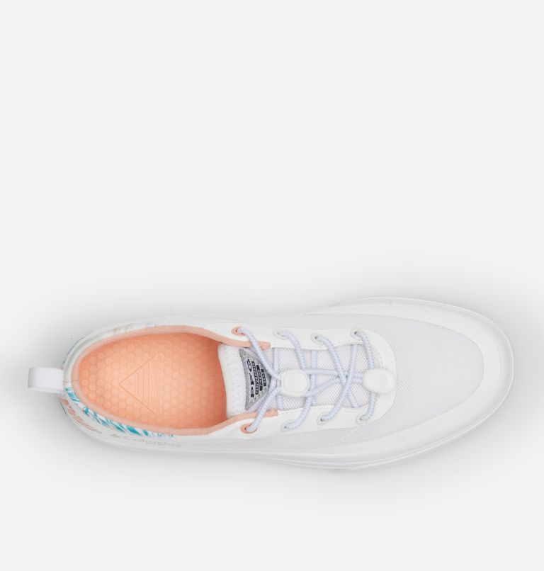 Thumbnail: Women's PFG Bonehead Shoe, Color: White, Light Coral, image 3