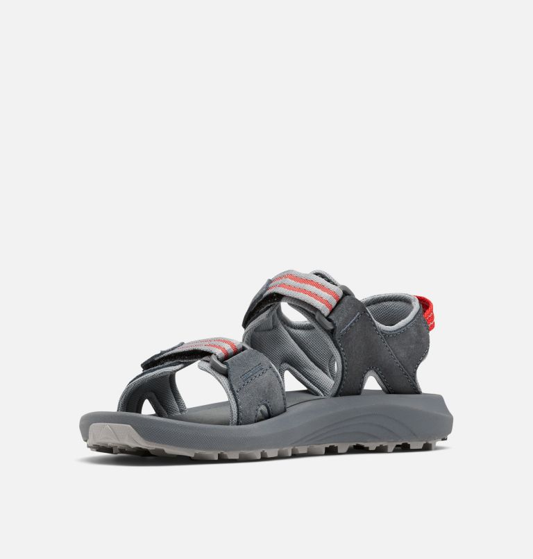 Women’s Trailstorm Hiker 2 Strap Sandal, Color: Graphite, Red Hibiscus, image 6