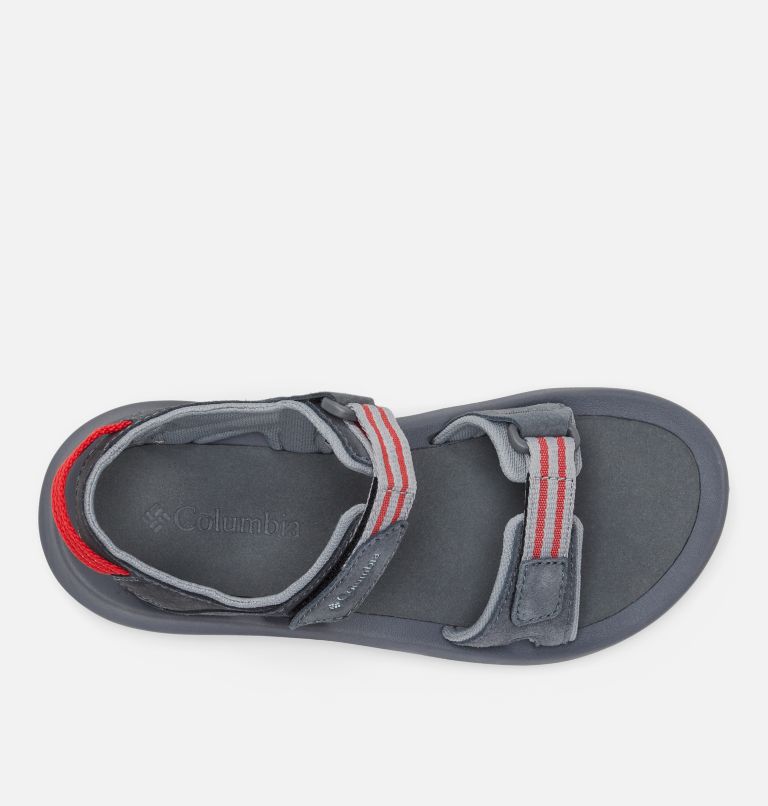 Women’s Trailstorm Hiker 2 Strap Sandal, Color: Graphite, Red Hibiscus, image 3