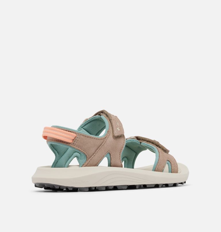 Sandalia de senderismo con 2 correas Trailstorm para mujer, Color: Fungi, Apricot Fizz, image 9