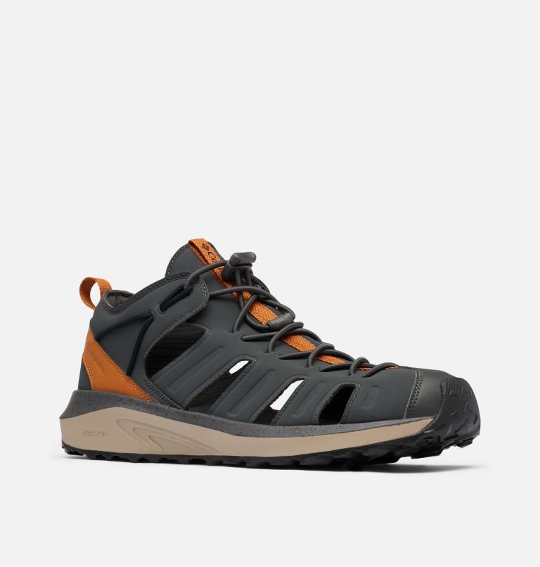 Thumbnail: Men's Trailstorm H20 Shoe, Color: Dark Grey, Caramel, image 2