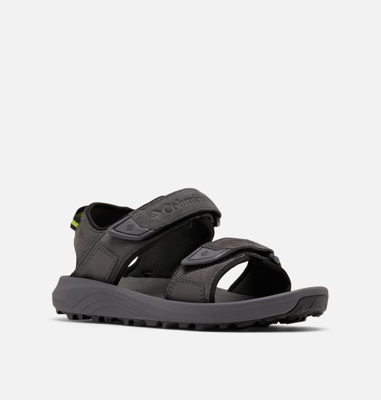 Men’s Trailstorm Hiker 2 Strap Sandal, Color: Dark Grey, Black, image 2