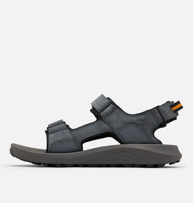Men's Trailstorm Hiker 3-Strap Sandal, Color: Graphite, Black, image 5