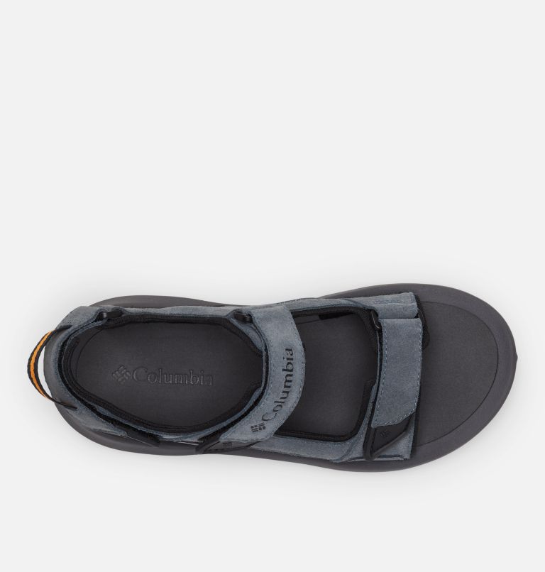 Men's Trailstorm Hiker 3-Strap Sandal, Color: Graphite, Black, image 3