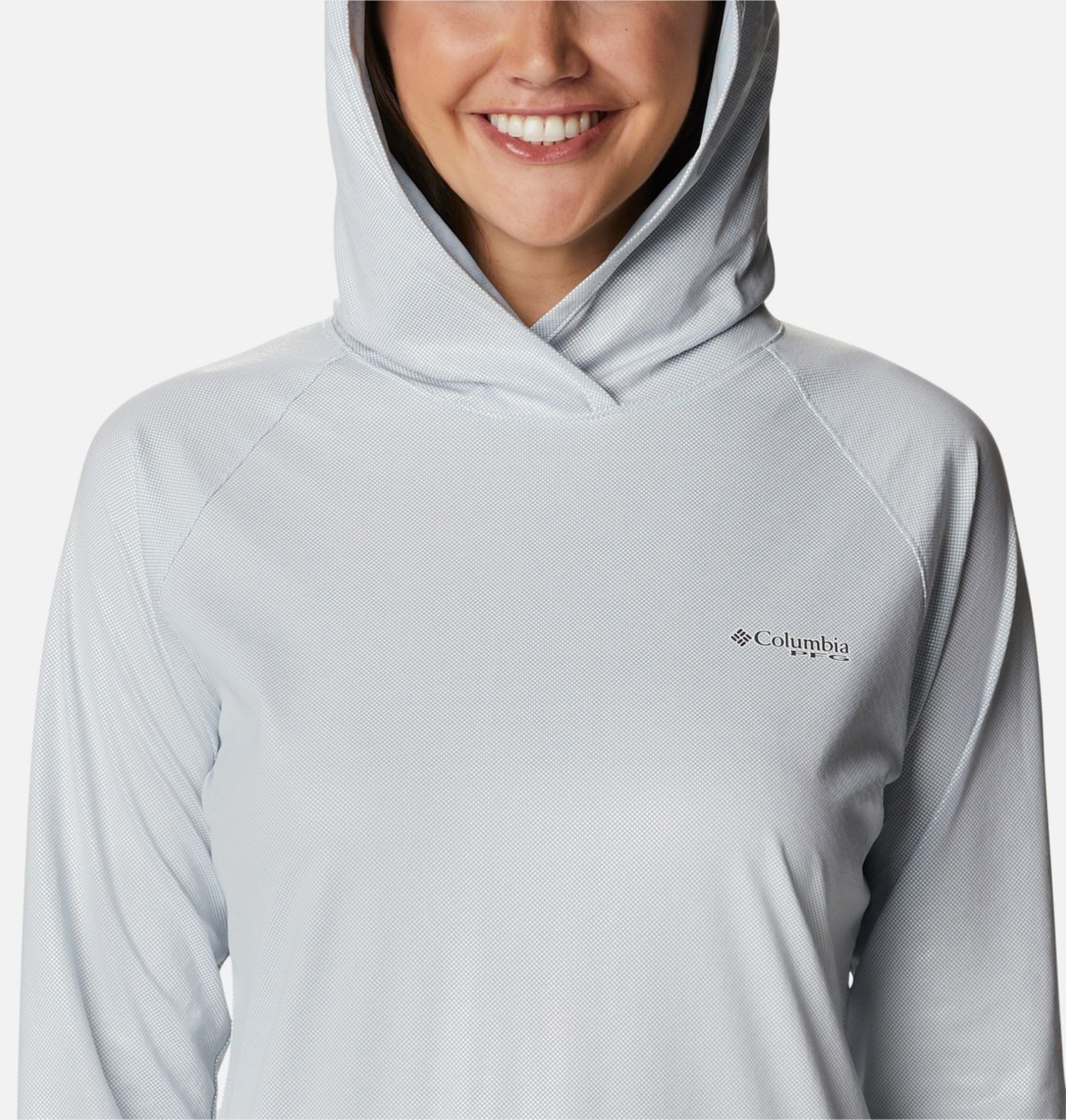 Women's PFG Tidal Deflector Ice™ Long Sleeve Hoodie 4