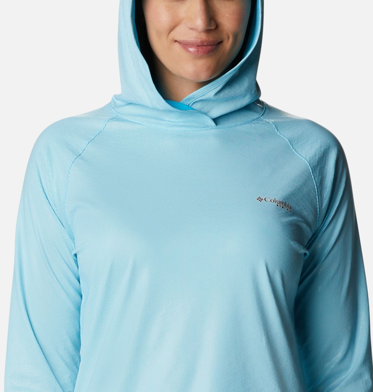 Chandail manches longues à capuchon PFG Tidal Deflector Ice™ Femme 4