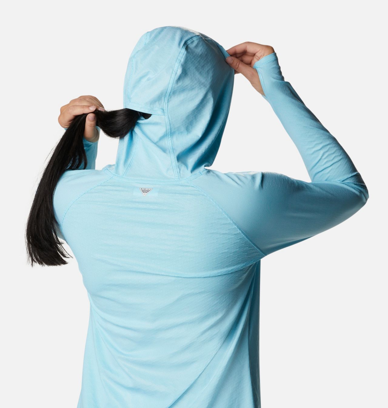 Chandail manches longues à capuchon PFG Tidal Deflector Ice™ Femme 5