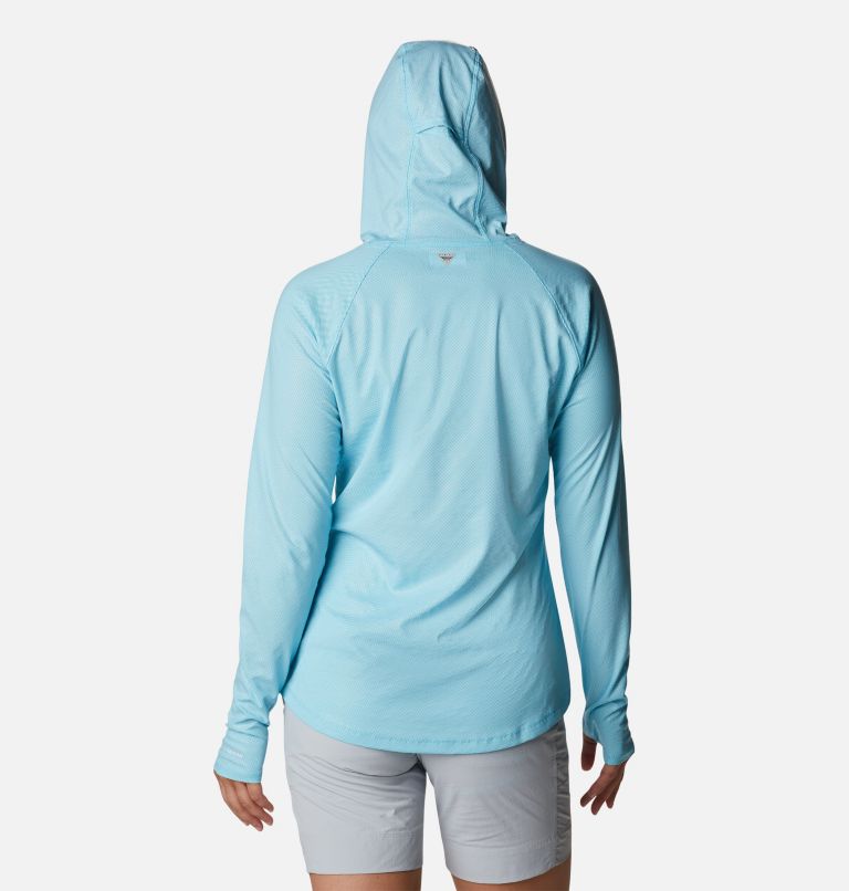 Tidal Deflector Ice LS Hoodie | 404 | S, Color: Atoll, image 2