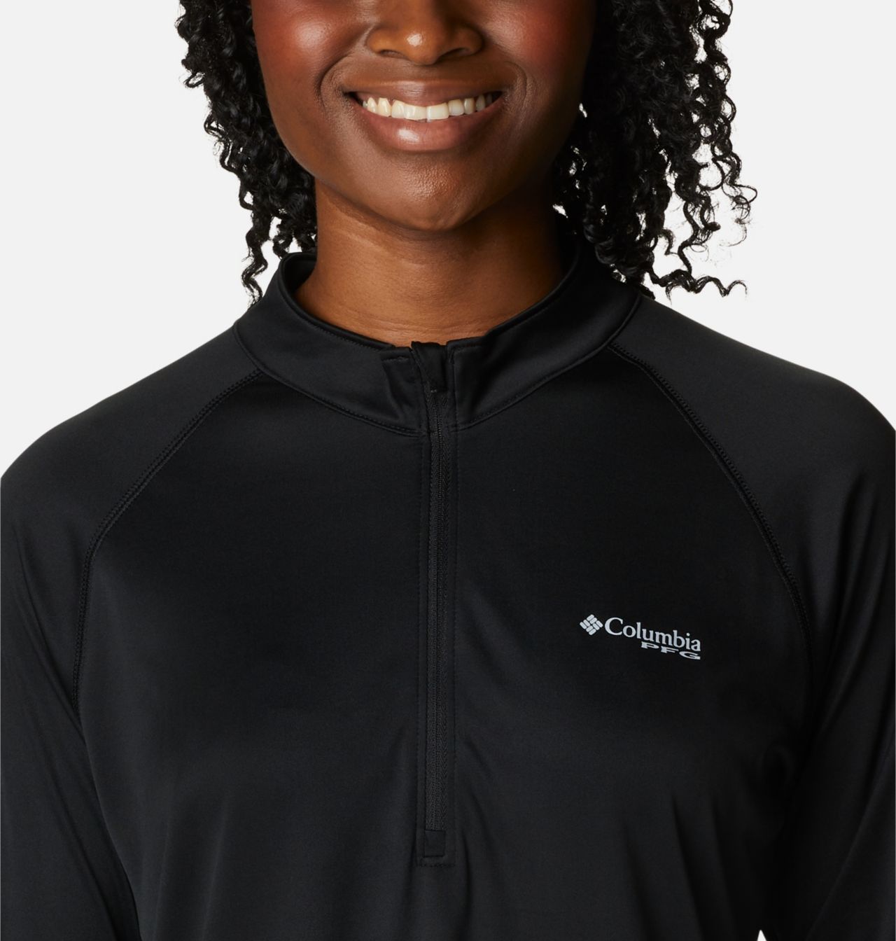 Women's PFG Tidal Tee™ Quarter Zip Long Sleeve Shirt 4