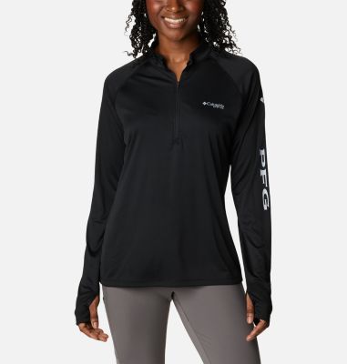 Columbia Tidal T-Shirt à Manches Longues chiné pour Femme