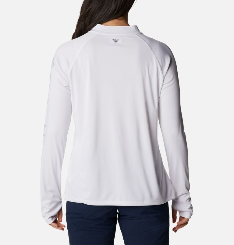 Women's PFG Tidal Tee™ Quarter Zip Long Sleeve Shirt