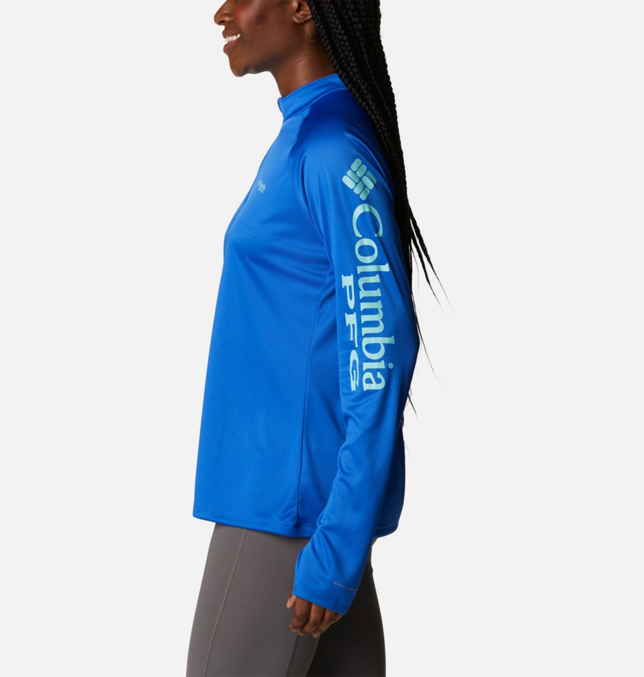 Women's PFG Tidal Tee™ Quarter Zip Long Sleeve Shirt 3