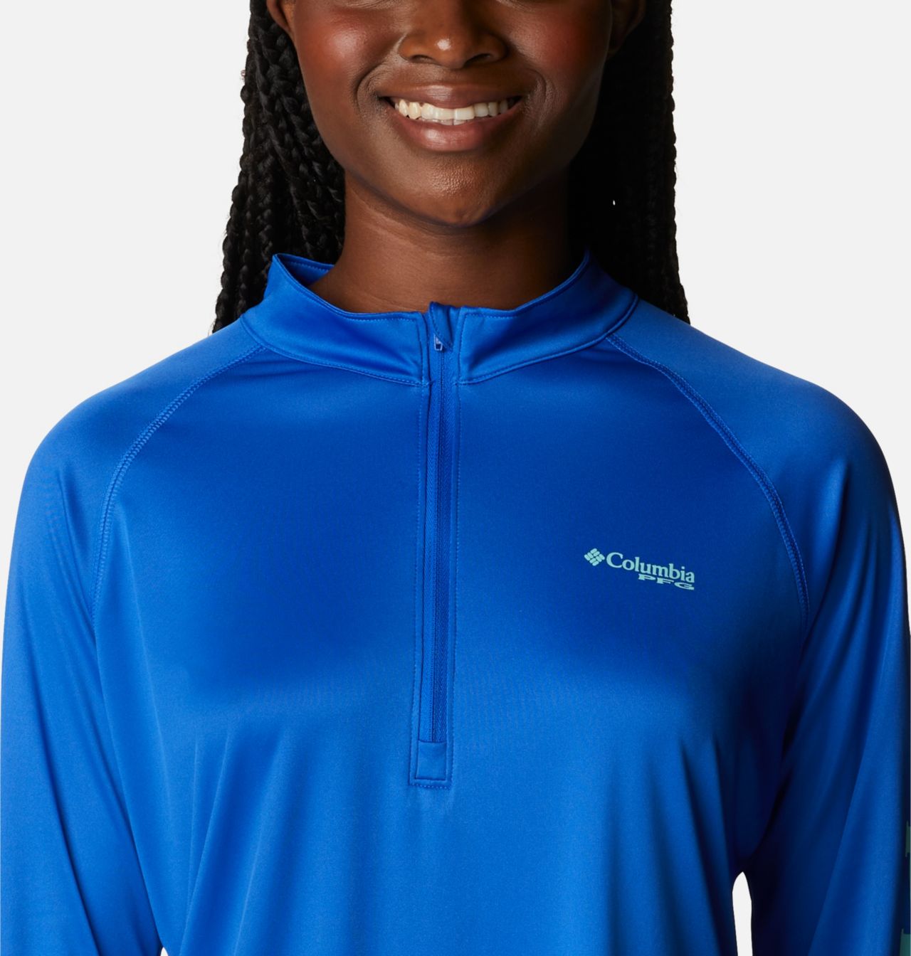Women's PFG Tidal Tee™ Quarter Zip Long Sleeve Shirt 4