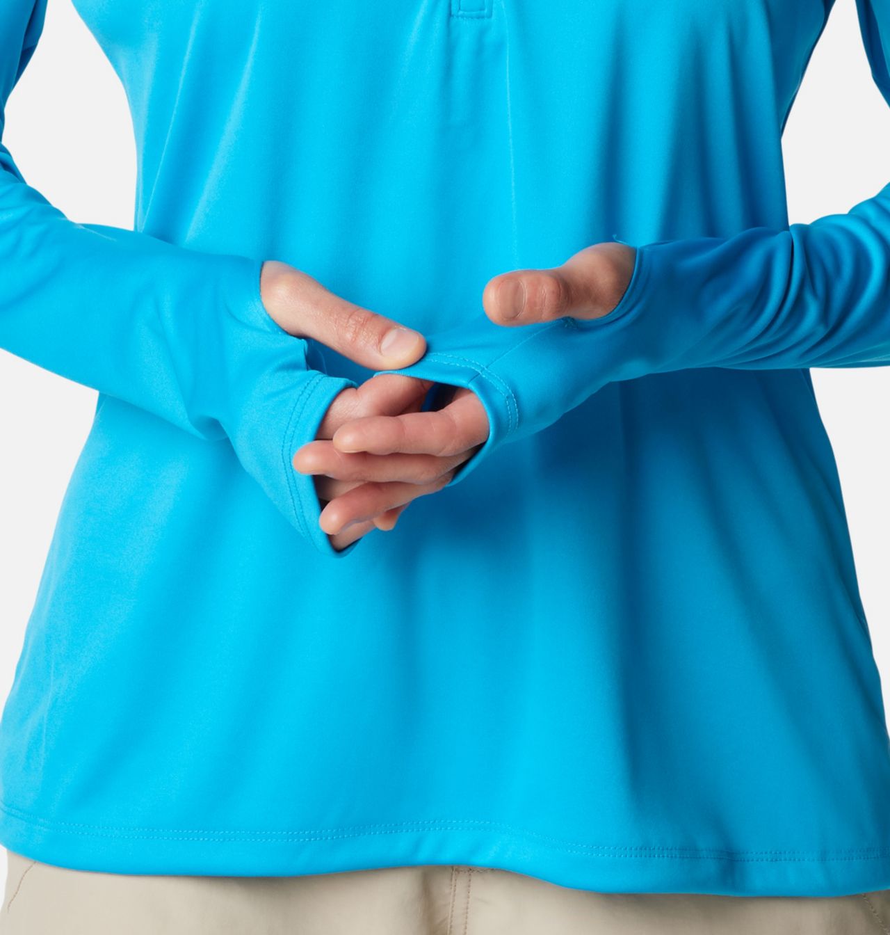 Women's PFG Tidal Tee™ Quarter Zip Long Sleeve Shirt 6