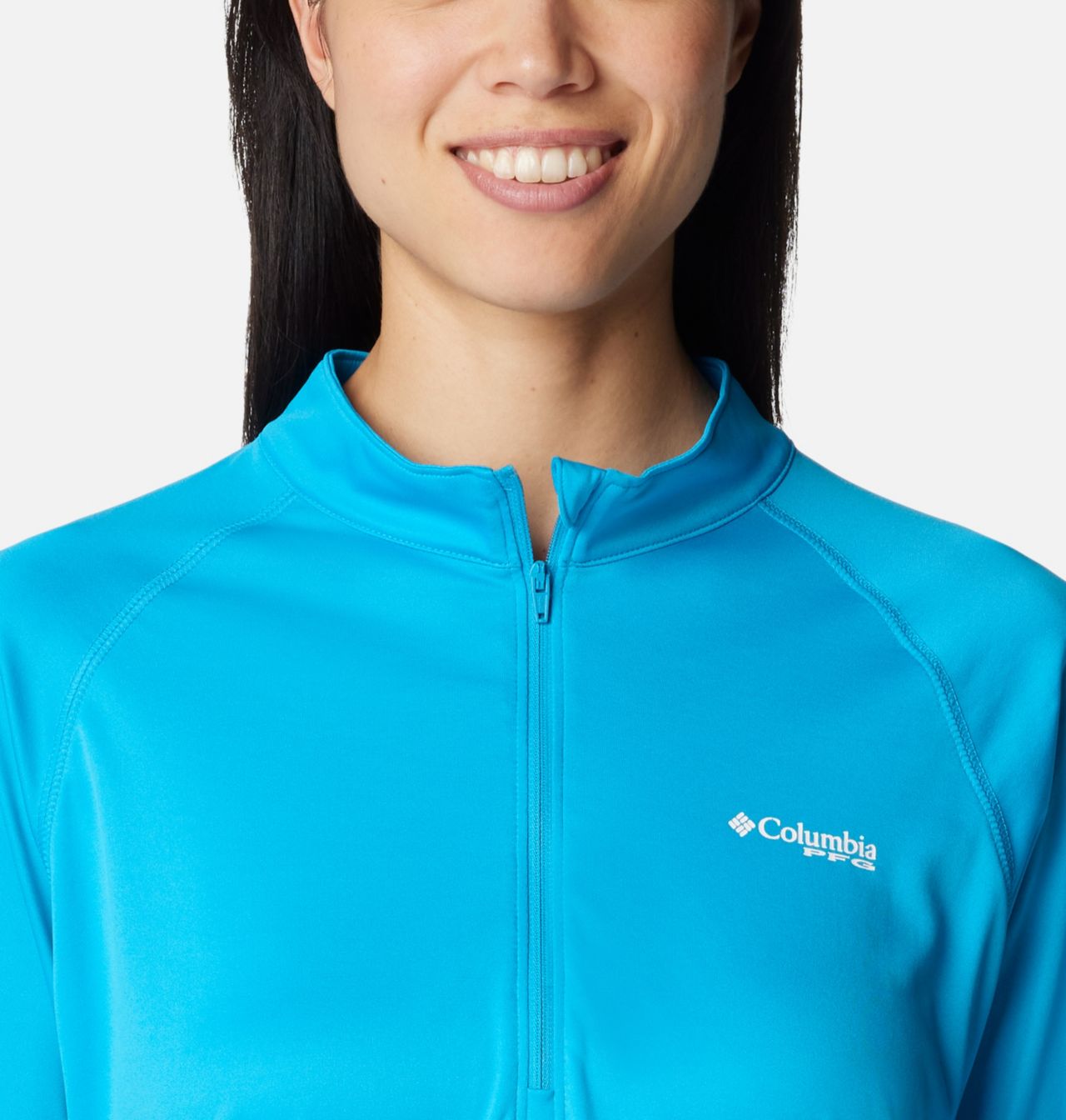 Women's PFG Tidal Tee™ Quarter Zip Long Sleeve Shirt 7