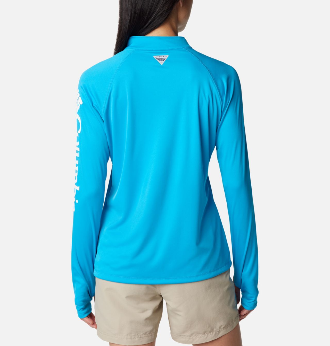 Women's PFG Tidal Tee™ Quarter Zip Long Sleeve Shirt 2