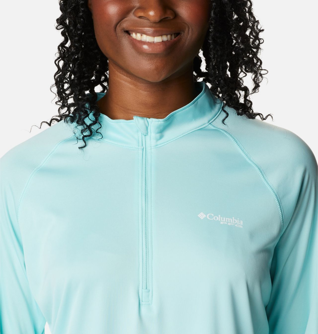 Women's PFG Tidal Tee™ Quarter Zip Long Sleeve Shirt 4