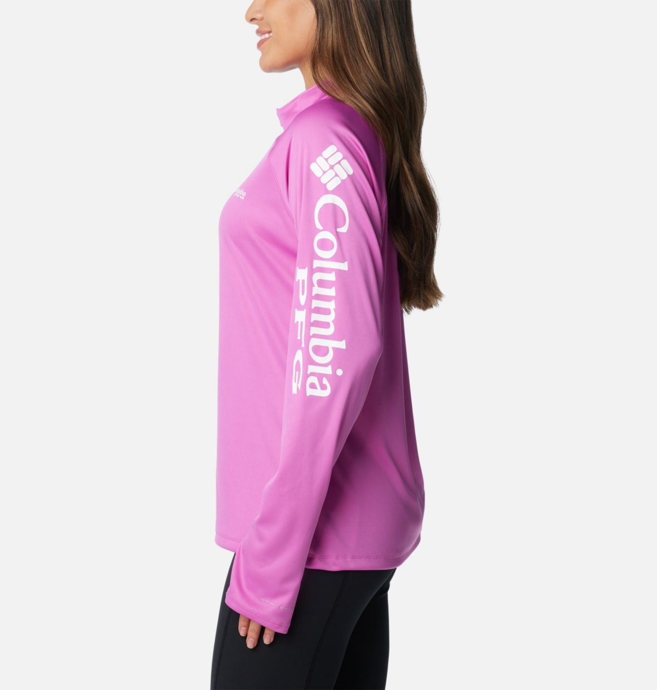 Women's PFG Tidal Tee™ Quarter Zip Long Sleeve Shirt 3