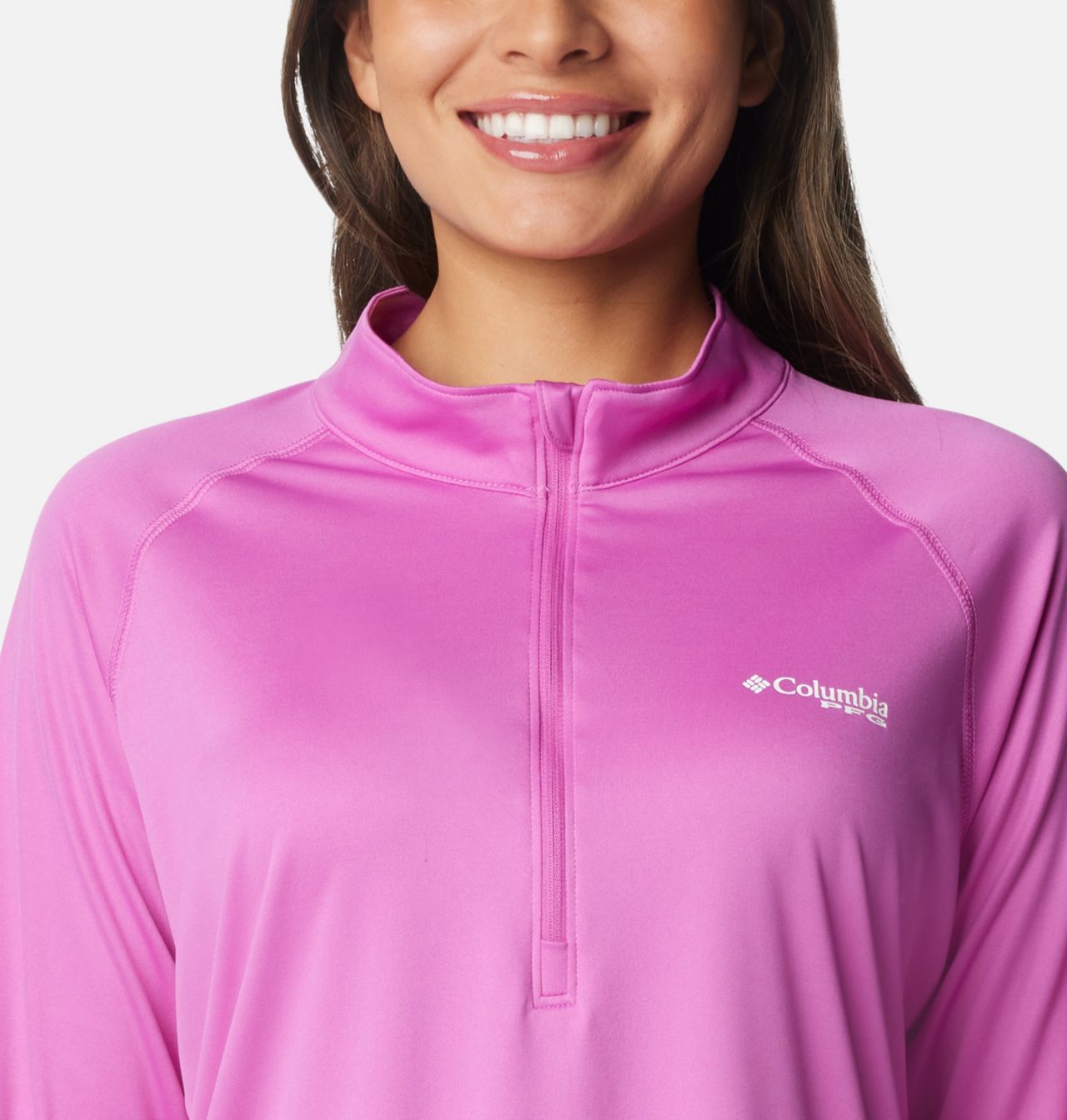 Women's PFG Tidal Tee™ Quarter Zip Long Sleeve Shirt 4