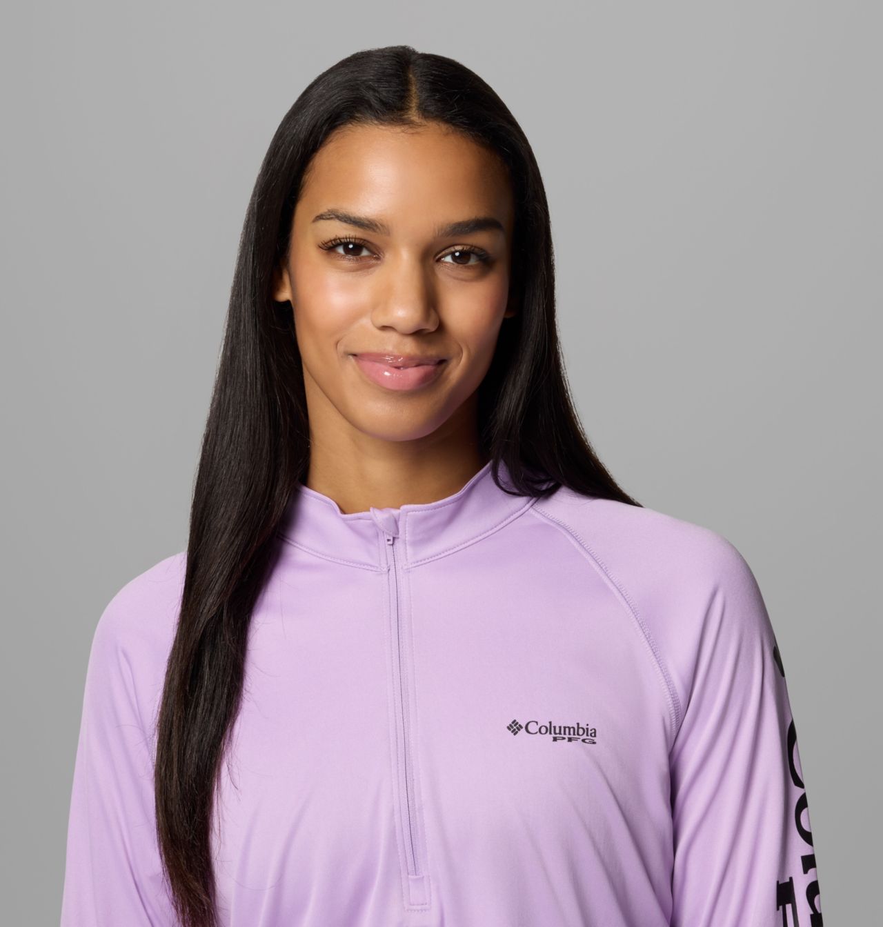 Women's PFG Tidal Tee™ Quarter Zip Long Sleeve Shirt 4