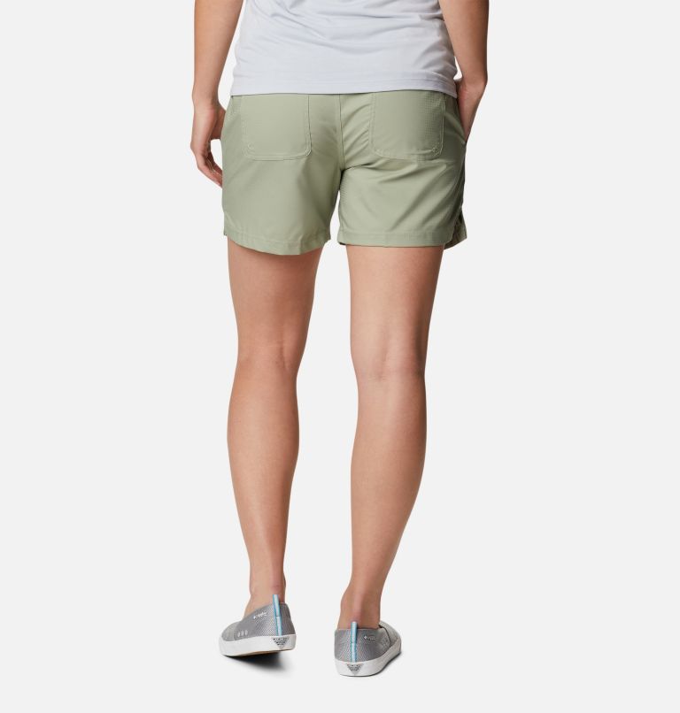 Women's PFG Skiff Guide Shorts, Color: Safari