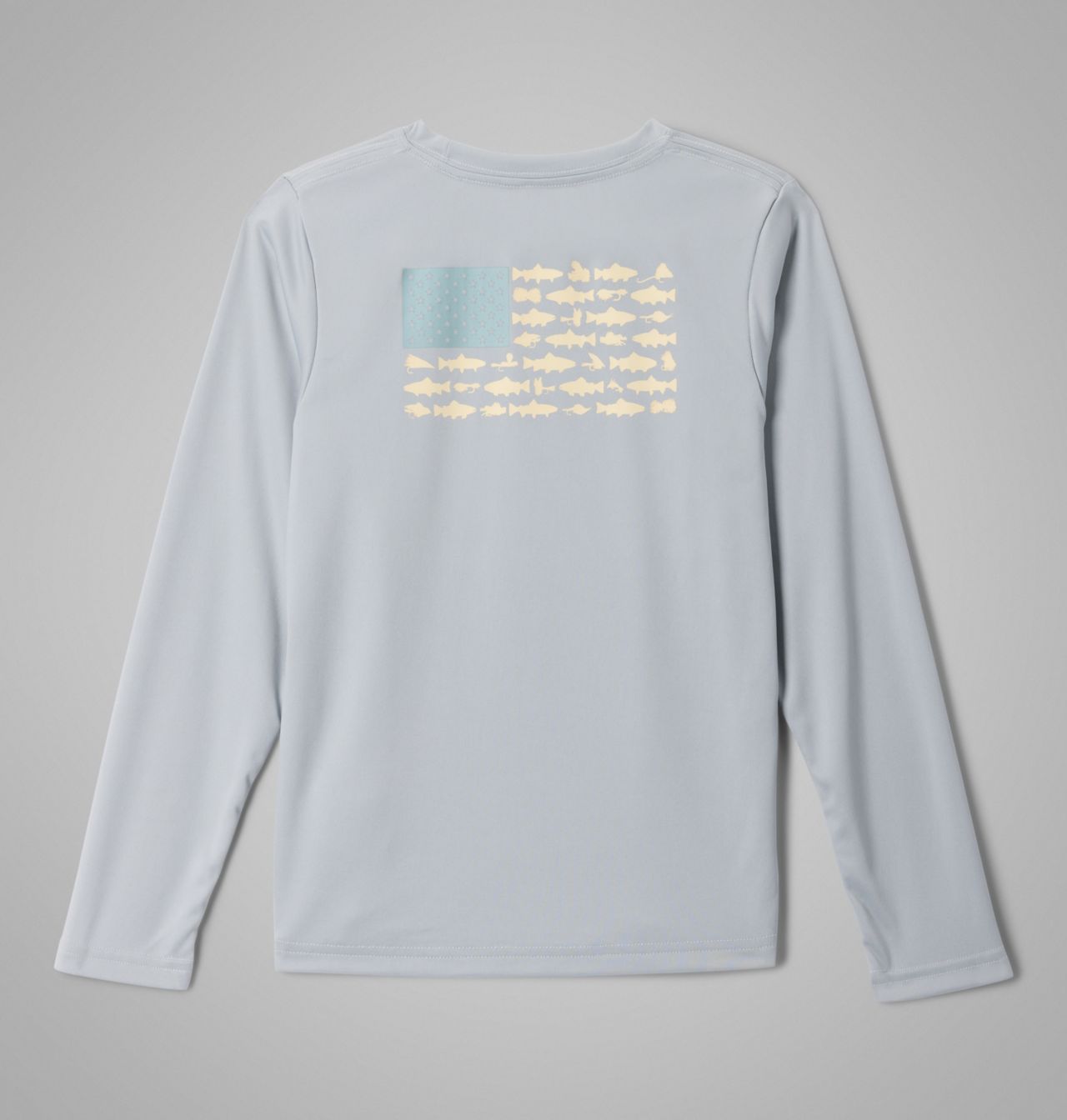 Boys' PFG Terminal Tackle™ Fish Flag Long Sleeve Shirt | 020 | XS 1