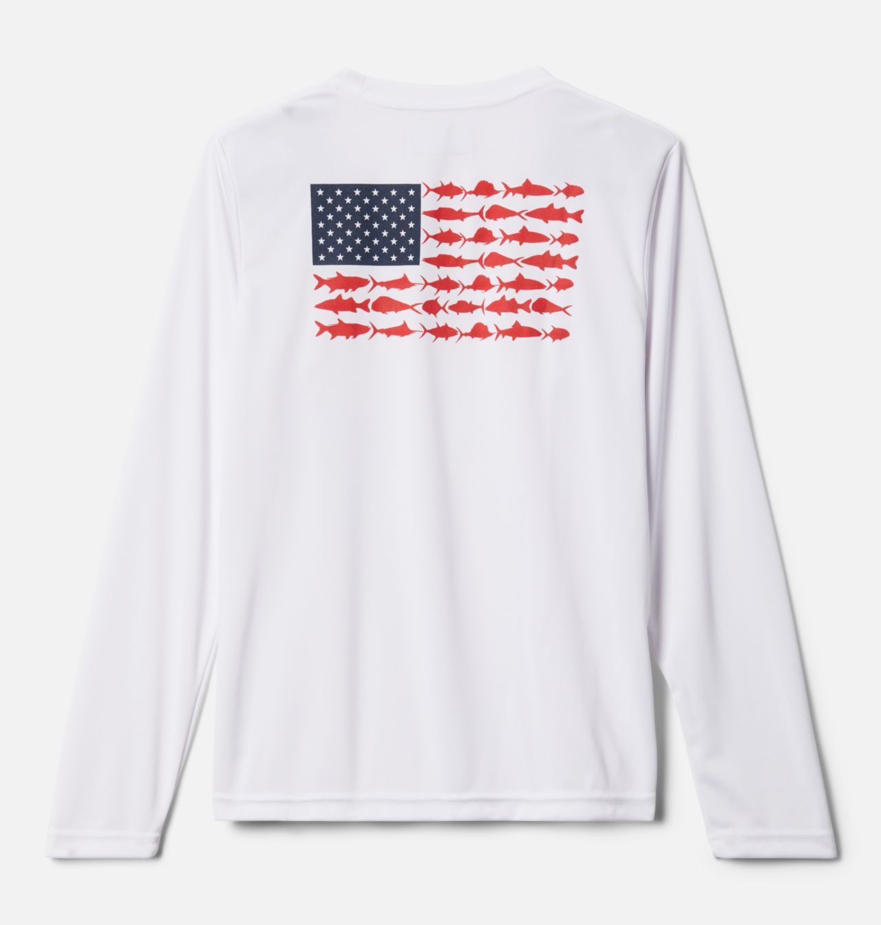 Boys' PFG Terminal Tackle™ Fish Flag Long Sleeve Shirt 2