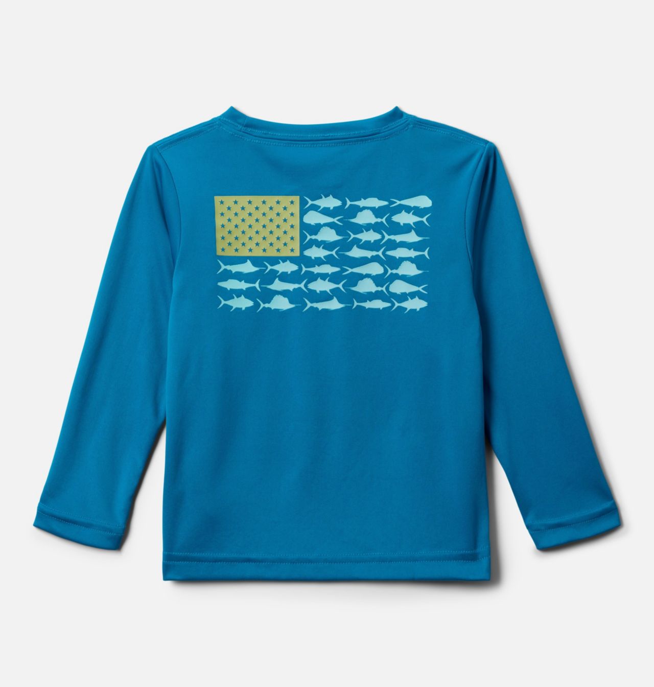 Boys' Toddler PFG Terminal Tackle™ Fish Flag Long Sleeve Shirt 1