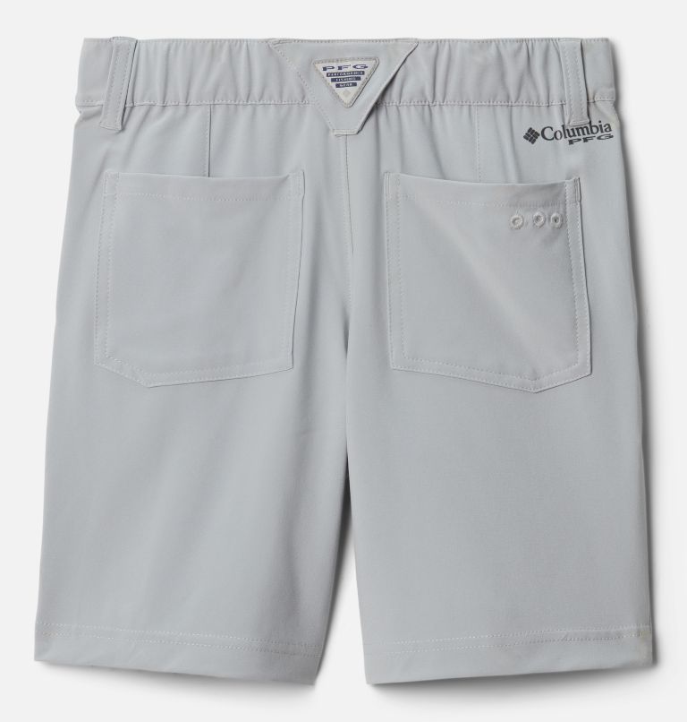Boys' PFG Slack Tide Shorts, Color: Cool Grey