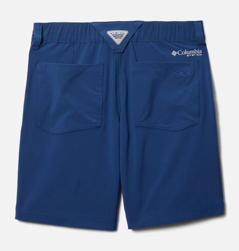 Boys' PFG Slack Tide Shorts, Color: Carbon, image 2