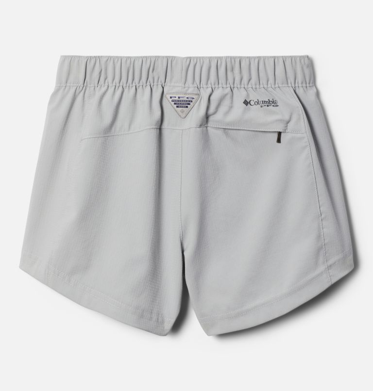 Thumbnail: Girls' PFG Tamiami Pull-On Shorts, Color: Cool Grey, image 2