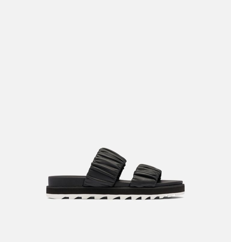 White nike slides women's two online strap